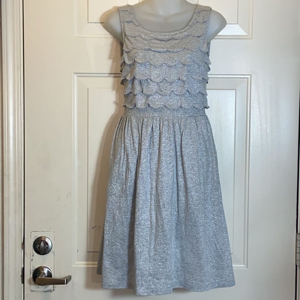 Deletta Extra Small Elegant Silver Women’s Dress